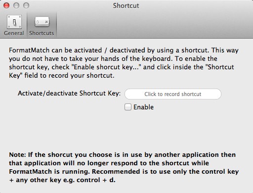 Mac[FormatMatch] フォーマット（書式）を消してコピペ